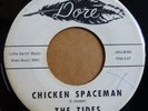 TIDES 45 Chicken Spaceman/Ring a Ding Ding DORE doo wop mg1438