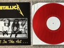 Metallica Caught In The Act... 12” Red Vinyl LP Record -Live 1988 *Rare*