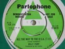 BILLY FURY ALL THE WAY TO THE USA UK PARLOPHONE 7