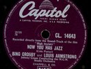 BING CROSBY & LOUIS ARMSTRONG Now you has Jazz 