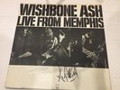 Wishbone Ash- Signed Promo Live From Memphis Lp. Import. Two Signed