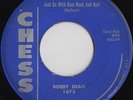 BOBBY DEAN Just Go Wild Over Rock and Roll/Dime Store ROCKABILLY 45 *hear* Chess