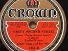 Hot Jazz TEDDY LANG Crown 3453 E