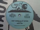 HORACE ANDY I Don't Wanna Be Left Outside WACKIE'S Roots Reggae 12