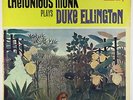 Thelonious Monk - Plays Duke Ellington LP - Riverside - RLP 12-201 Mono DG
