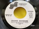 Soul Funk Country 45 : Dianne Davidson   Sympathy   Delta Dawn   Janus Promo