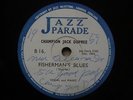 SIGNED UK 78RPM CHAMPION JACK DUPREE COUNTY JAIL SPECIAL / FISHERMAN'S BLUES