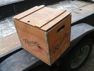 Wood Record Box Gideon-Anderson Corp. Mo.