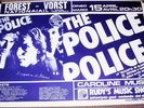 THE POLICE RARE CONCERT POSTER TUESDAY 15th APRIL 1980 FOREST NATIONAL BRUSSELLS