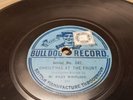 BULLDOG RECORD 78 RPM BILLY WHITLOCK - CHRISTMAS AT THE FRONT. RARE LABEL 1915