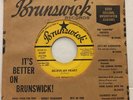 THE TREMONTS Believe My Heart / Legend Of Love Brunswick 55217  DOO-WOP