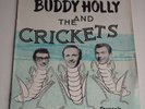 BUDDY HOLLY AND THE CRICKETS RARE CONCERT PROGRAMME 1958 ROCKABILLY ROCK N ROLL