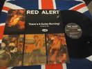 RARE 1983 PUNK UK VINYL 45 RED ALERT THERES A GUITAR BURNING SUPERB AUDIO 12OI27