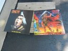 CANCER 1990 To The Gory End  &  1991 Death Shall Rise EX LPs  (play NM)   THRASH