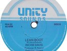 RICHIE DAVIS Lean Boot / England We Deh 12