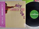 NICK LOWE LABOUR OF LUST WARNER P-10724F Japan OBI VINYL LP