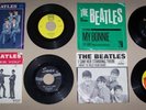 BEATLES Early 45 RPM Collection Tollie Swan MGM Capitol All With Picture Sleeves