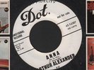 1962 Arthur Alexander Northern Soul M- DJ 45 (Anna b/w I Hang My Head and Cry)