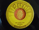 EDWIN BRUCE Rock Boppin' Baby 45 rpm SUN #276 1957 NM ORIGINAL Rockabilly