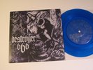 Deströyer 666 ? King Of Kings 7 inch blue vinyl - limited 100 War Metal classic