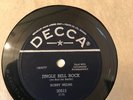 BOBBY HELMS JINGLE BELL ROCK DECCA 78 RPM