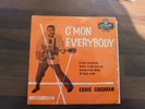 C'MON EVERYBODY  EP EDDIE COCHRAN  LIBERTY / LONDON RECORDS .