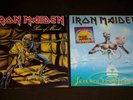 2 x Iron Maiden LP Piece of Mind + Seventh Son Heavy Metal Hardrock Rock Vinyl