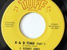 E RODNEY JONES-R&B TIME ON TUFF R&B NORTHERN 45-VG+, HEAR