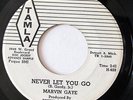 MARVIN GAYE-NEVER LET YOU GO ON TAMLA NORTHERN 45-STRONG VG+, HEAR