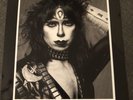 KISS 8x10 RARE GLOSSY PHOTO VINNIE VINCENT CREATURES OF THE NIGHT ERA SHOT