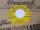 Rockabilly Hot Rod 45 HOMER DENISON JR. Chickie Run/March Slav Boogie BRUNSWICK