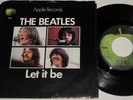 The BEATLES UNPLAYED NOS NMINT 1970 Let It Be  & Picture Sleeve Apple 45