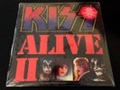 KISS - ALIVE II - USA PRESSING - STILL SEALED - RARE  With Hype Sticker