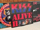 KISS Alive II LP, KISS Rock and Roll Over LP, EXCITER Heavy Metal Maniac LP Lot