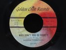 Sandra Thompson-Why Don't You Do Right?-Golden Crest 575-RARE R&B POPCORN