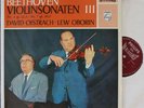 Oistrakh+Oborin. Beethoven (Violin sonatas 3+7) Philips 835 152 Hi-Fi stereo. NM