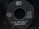Cynthia Sheeler-I'll Cry Over You-JB's 2605-VERY RARE SOUL 1975