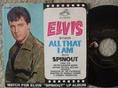 Elvis Presley - Spinout / All That I Am - USA 45 + RARE Watch For PS