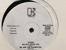 Rare  Queen-We Will Rock You / We Are The Champions *12