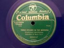Irish 78rpm Flanagan Brothers - Tom Steel Medley - Reel COLUMBIA BLUE WAX V+