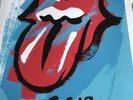 Official Rolling Stones London Concert BLUE Lithograph Poster May 25 2018