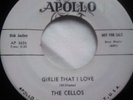 The Cellos Doo Wop 45 Girlie That I Love b/ The Be Bop Mouse