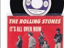 ROLLING STONES - 45 & Pic sleeve - It's All Over Now                     RARE