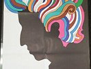 BOB DYLAN Greatest Hits LP POSTER INSERT KCS-9463 Milton Glaser fold-out NM 1966