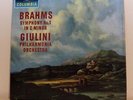 COLUMBIA SAX 2420 Brahms: Symphony No.1 GIULINI Ed.1 B/S