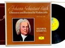 SZERYNG 3 LP TULIP BOX  BACH Unaccompanied Sonatas and Partitas NM DG 139270/72