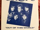EUROPE Out Of This World 2 LP Vinyl World Premiere Weekend Radio Show Promo NM
