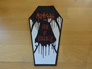 Midnight Coffin Backpatch Back Patch Black Metal Venom