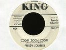 FREDDY SCHAEFER Zoom Zoom Zoom on King Promo R&B Doo Wop 45 Hear