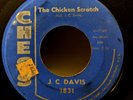 R&B MOD NEW BREED BLUES 45: J.C. DAVIS Shake With Me/Chicken Scratch CHESS 1831